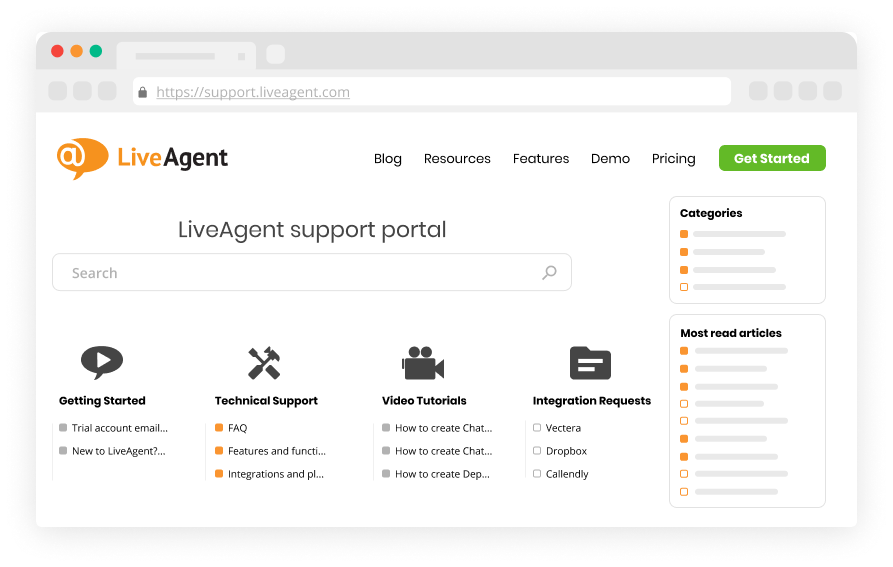 Customer portal